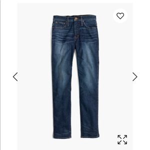 Tall slim straight jeans in William wash